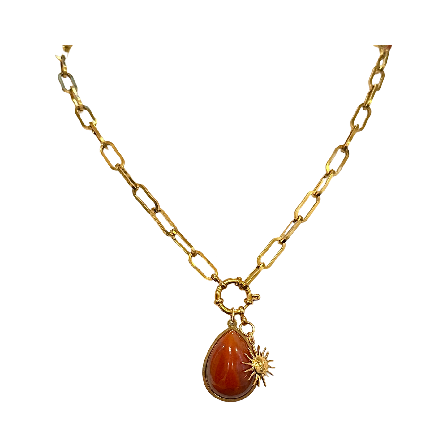 GEMI CHARM NECKLACE - Butterfly Alley Jewelry