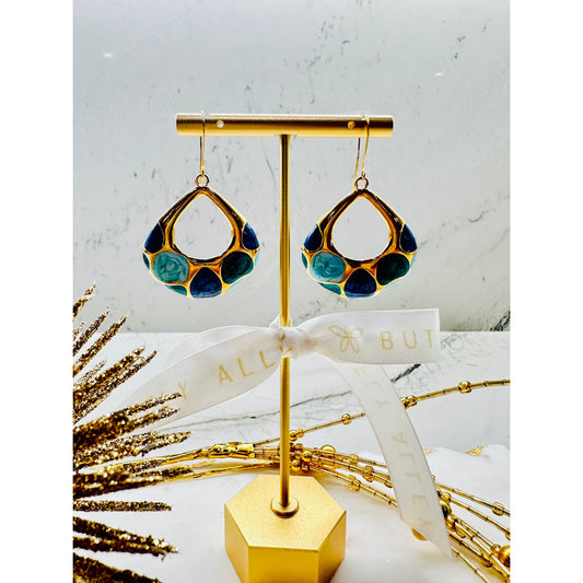 EMERALD BAY EARRINGS - Butterfly Alley Jewelry