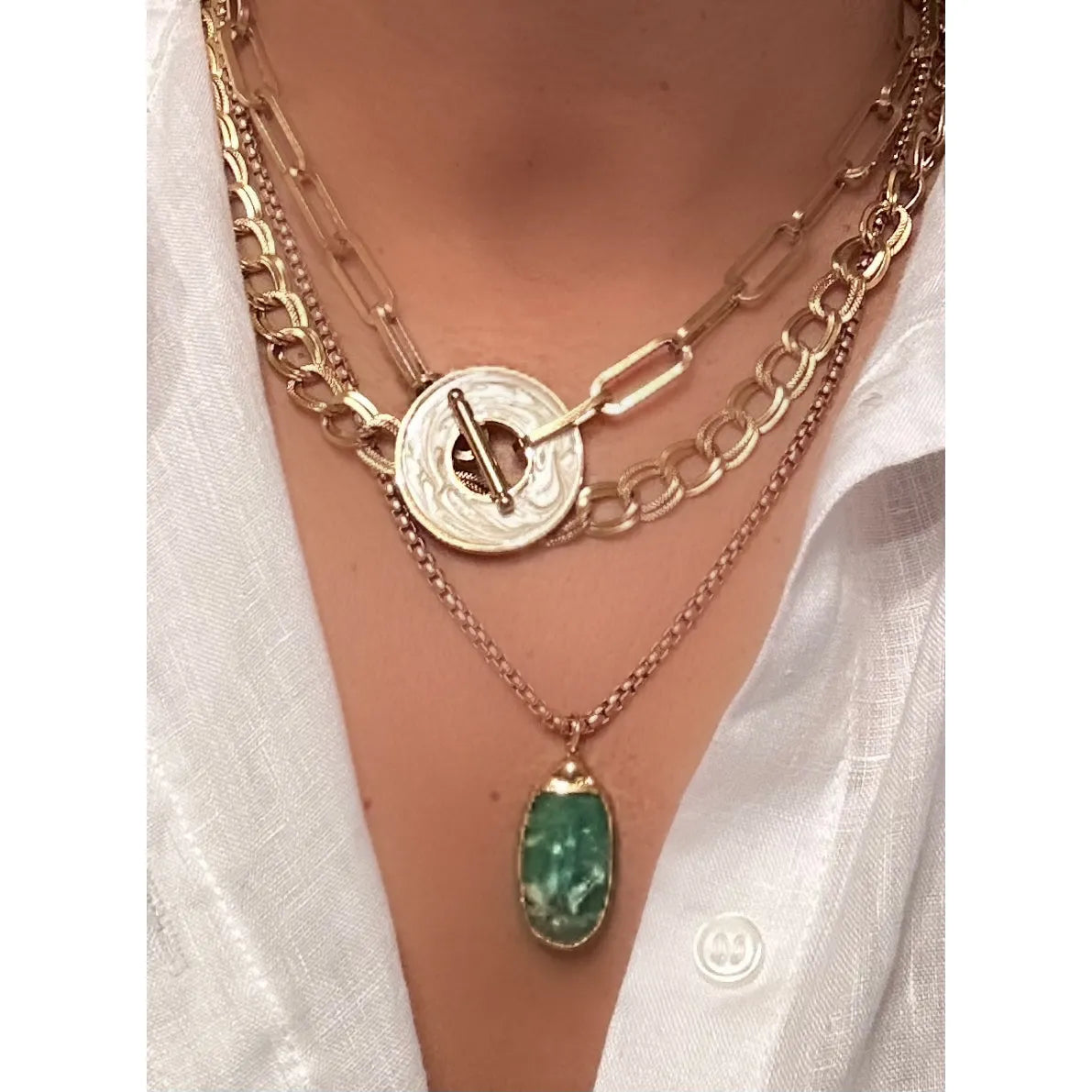 HEY SHEILA NECKLACE - Butterfly Alley Jewelry