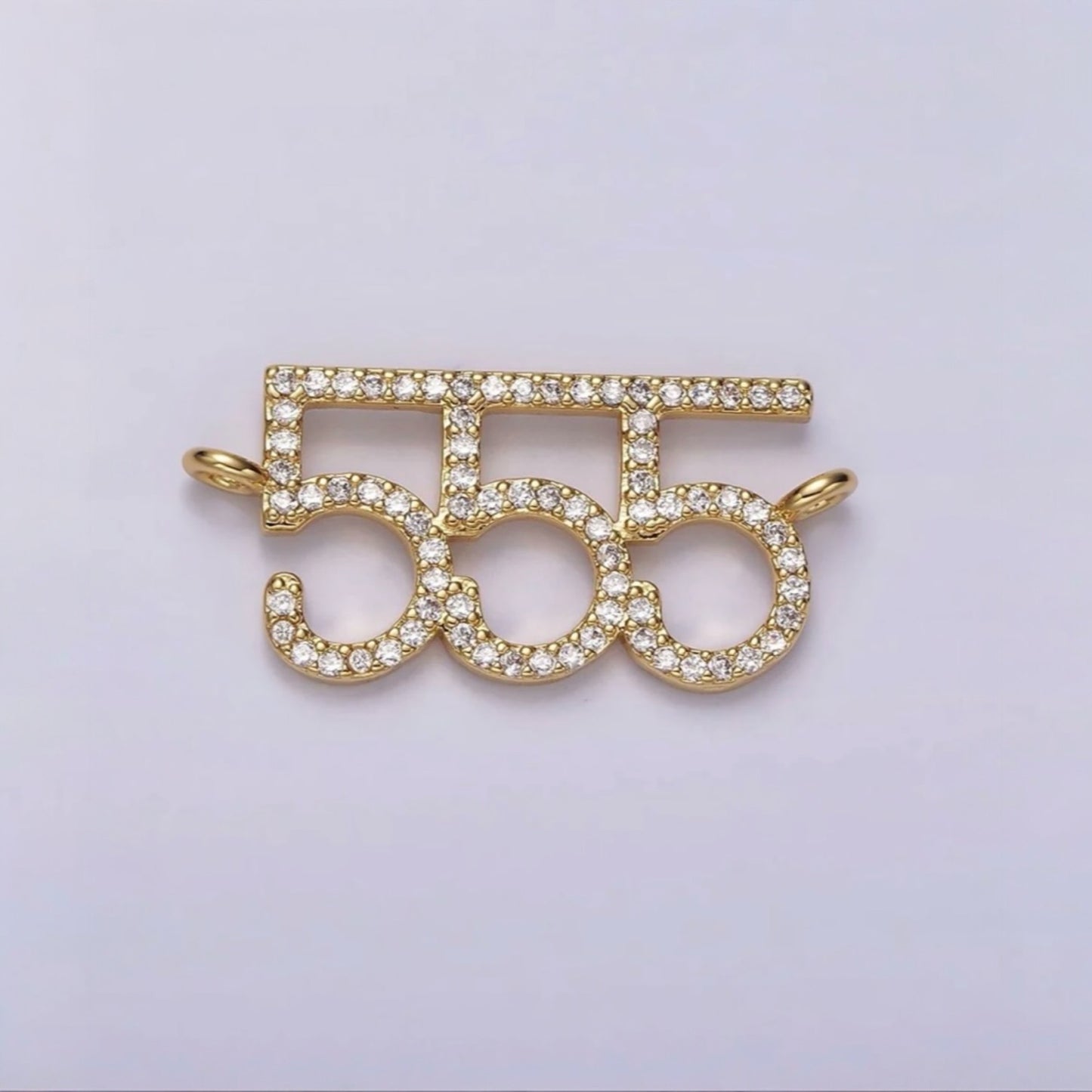 BLING ANGEL NUMBER NECKLACE
