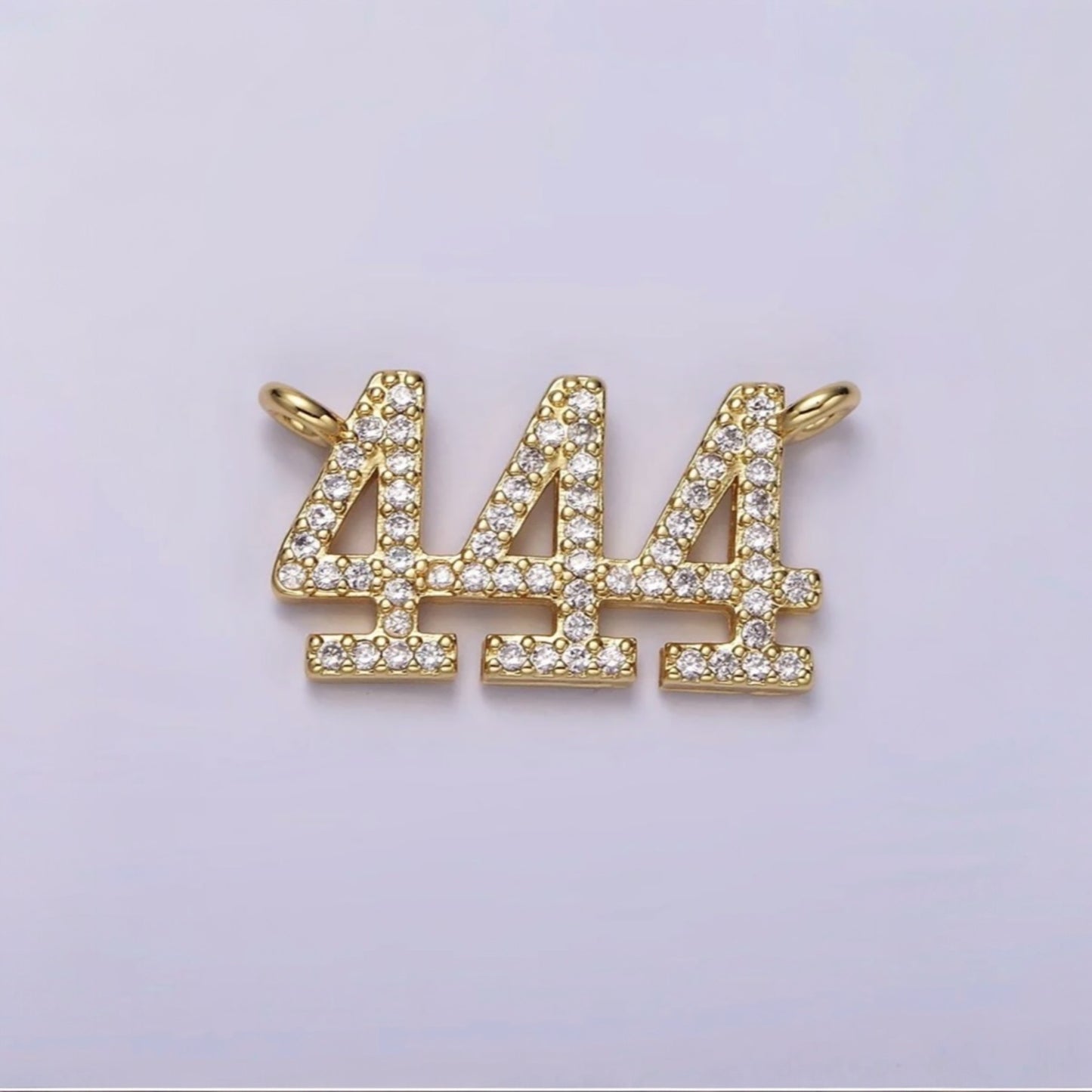BLING ANGEL NUMBER NECKLACE
