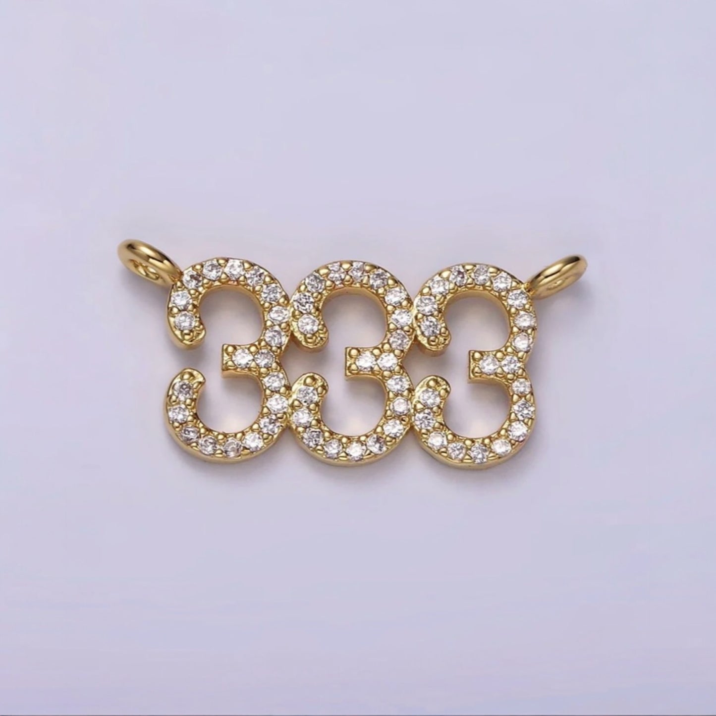 BLING ANGEL NUMBER NECKLACE