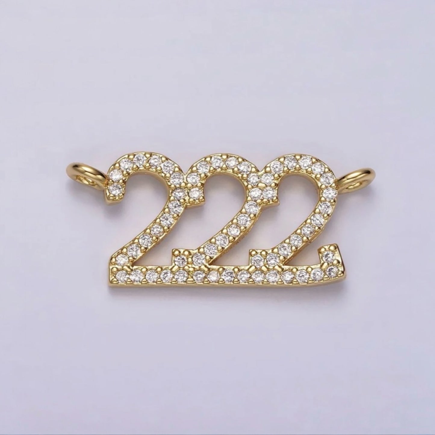 BLING ANGEL NUMBER NECKLACE