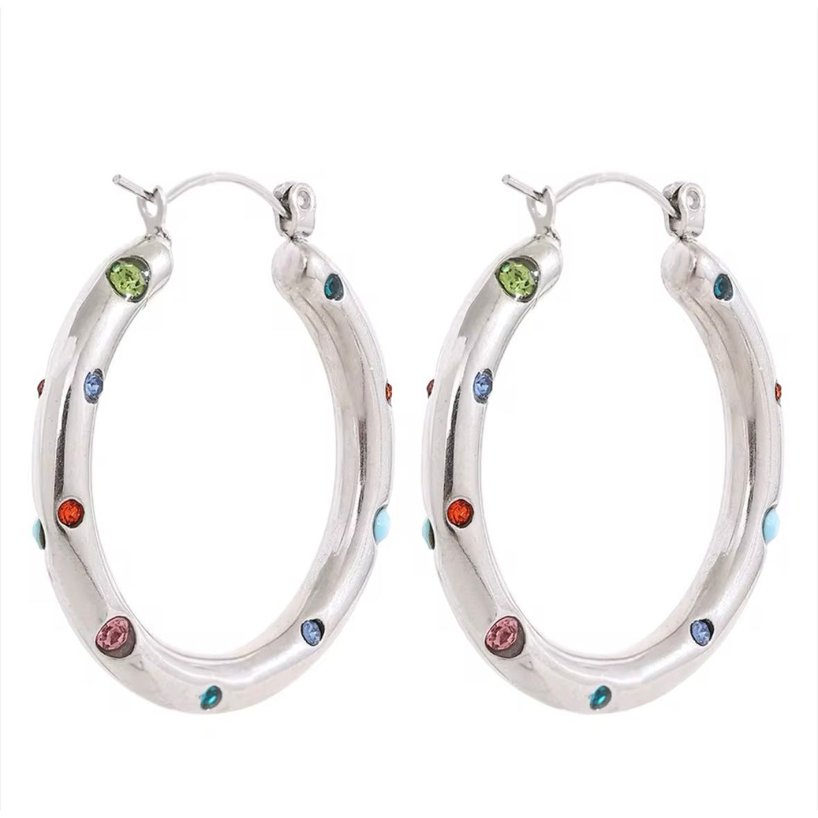 BELLA HOOP EARRINGS