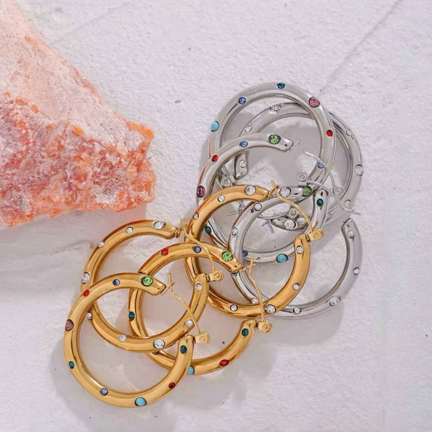 BELLA HOOP EARRINGS