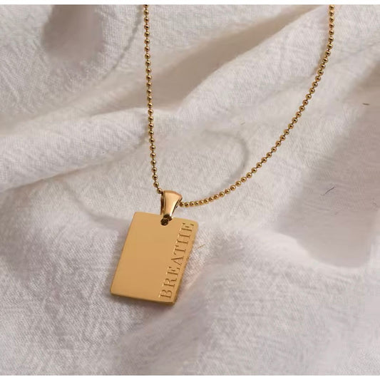 ALIGN AND SHINE LAYERED NECKLACE