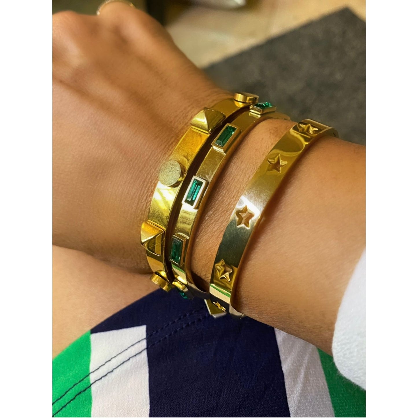 GREEN WITH ENVY BRACELET - Butterfly Alley Jewelry