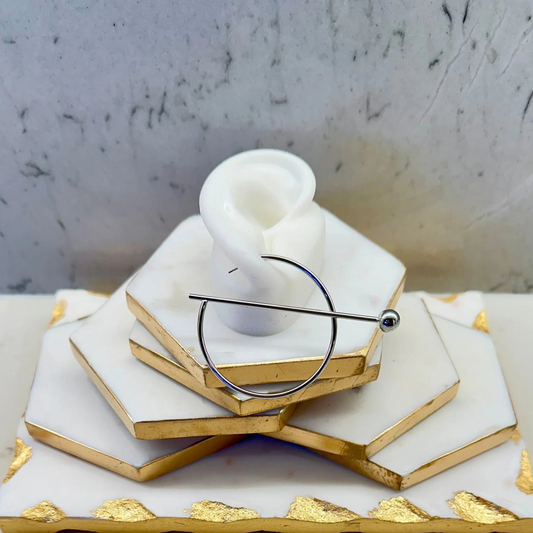 AXIL HOOP EARRINGS - Butterfly Alley Jewelry