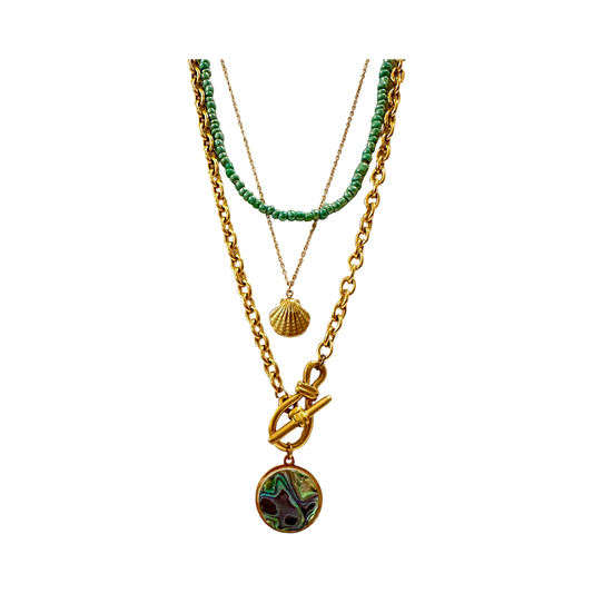 OCEANSIDE NECKLACE SET - Butterfly Alley Jewelry