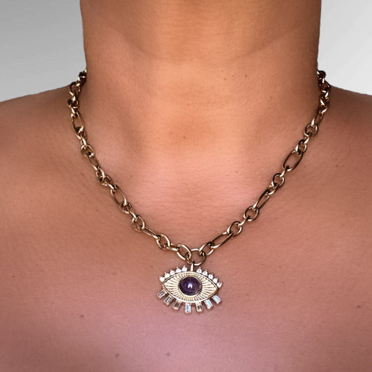 Evil Eye Necklace – Stylish Protection | Butterfly Alley Jewelry