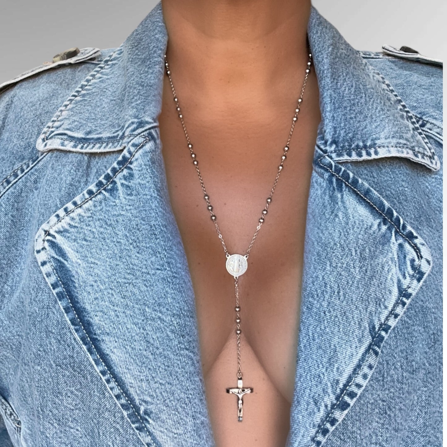 DEYA ROSARY NECKLACE - Butterfly Alley Jewelry