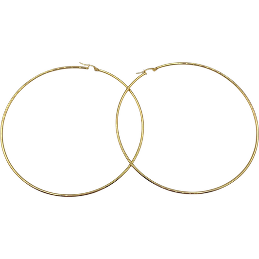 BIG ASS HOOPS - Butterfly Alley Jewelry