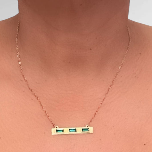 GREEN WITH ENVY NECKLACE - Butterfly Alley Jewelry