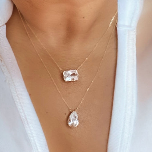 BARONESS GEMSTONE NECKLACE - Butterfly Alley Jewelry