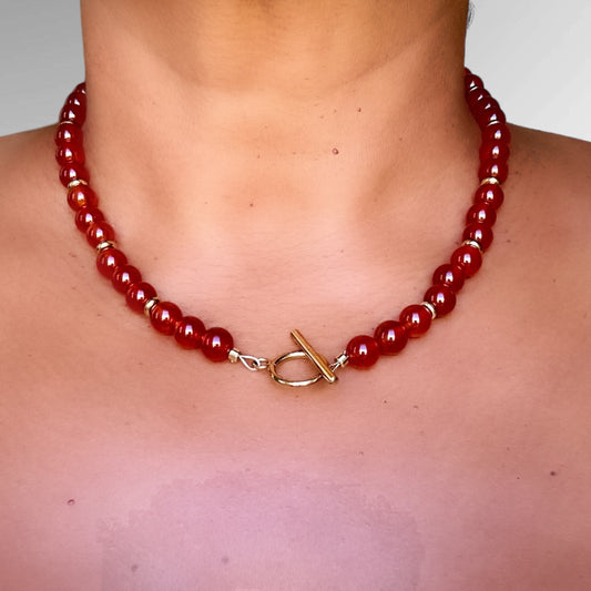 KASIAH BEADED NECKLACE - Butterfly Alley Jewelry