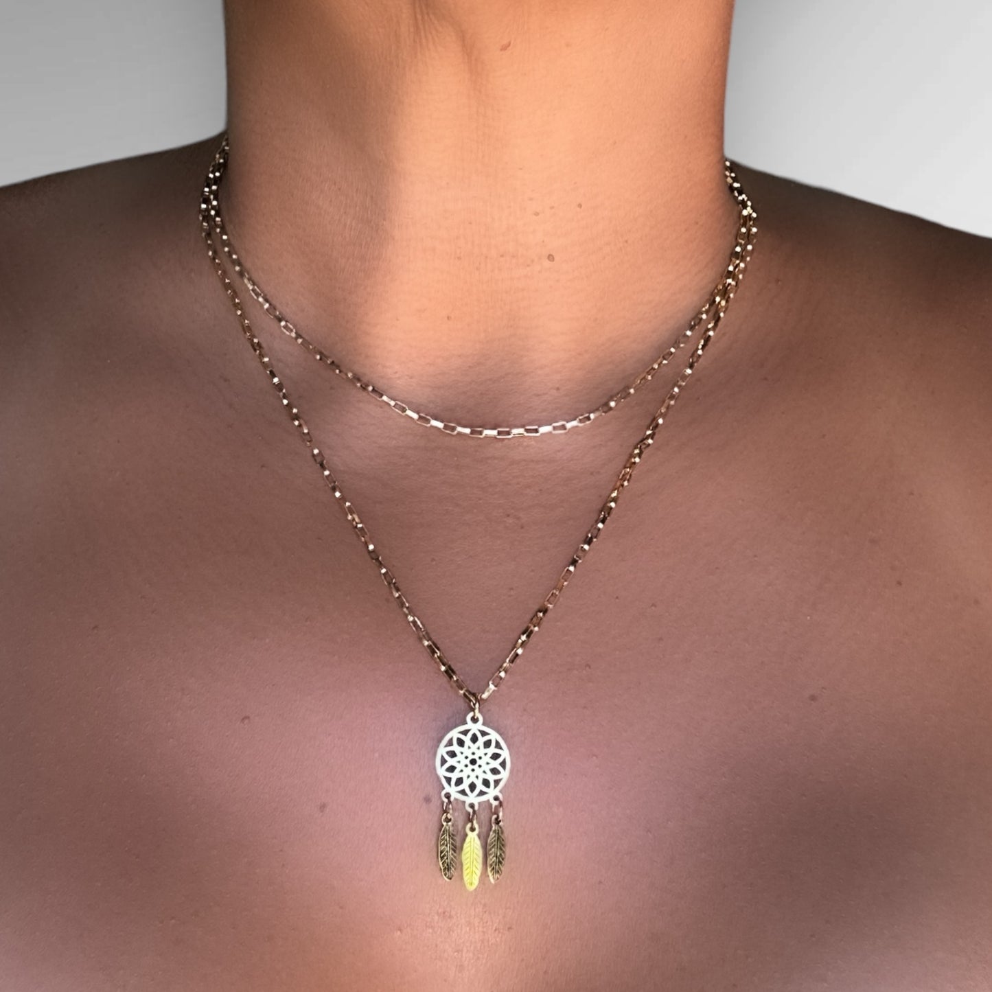 DREAM CATCHER NECKLACE - Butterfly Alley Jewelry