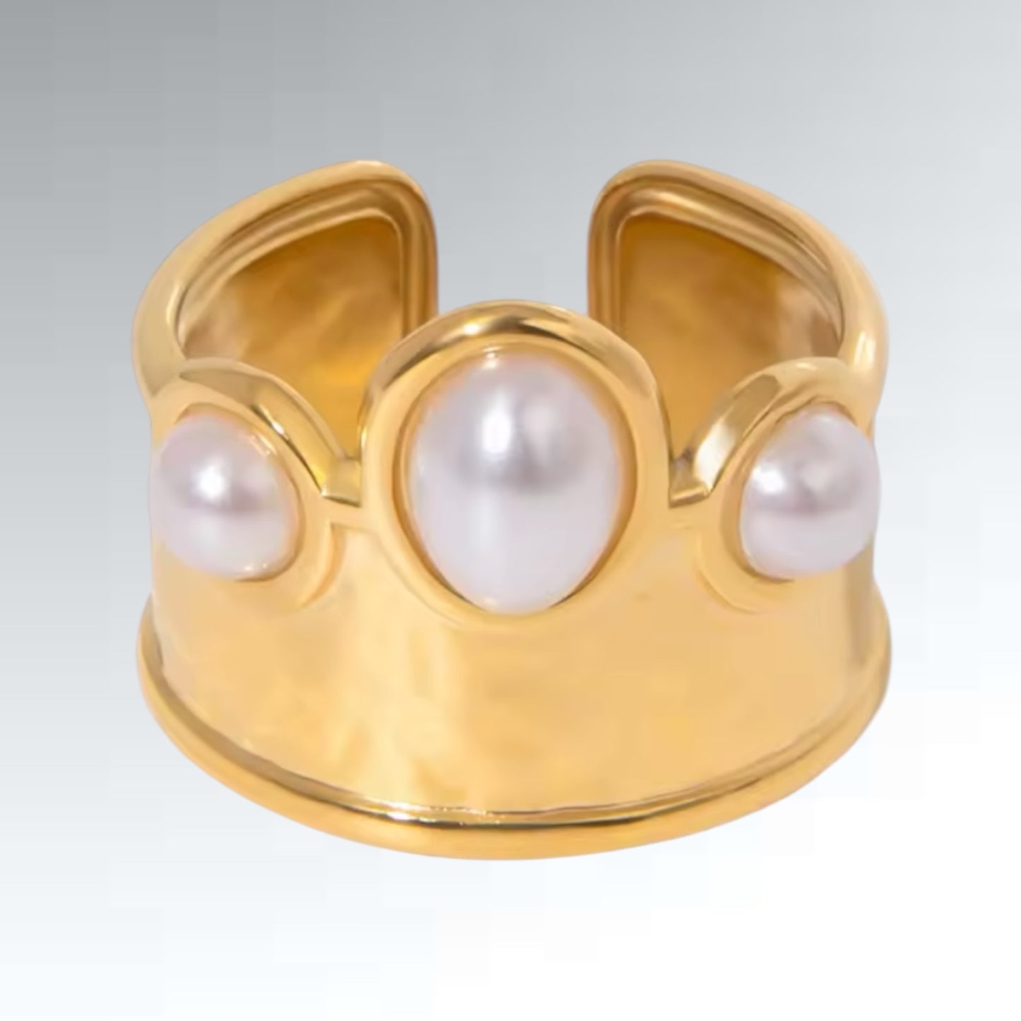 Lily Ring by Butterfly Alley Jewelry – A Touch of Timeless Elegance