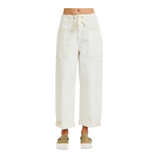 PLUS SIZE BARREL JEANS