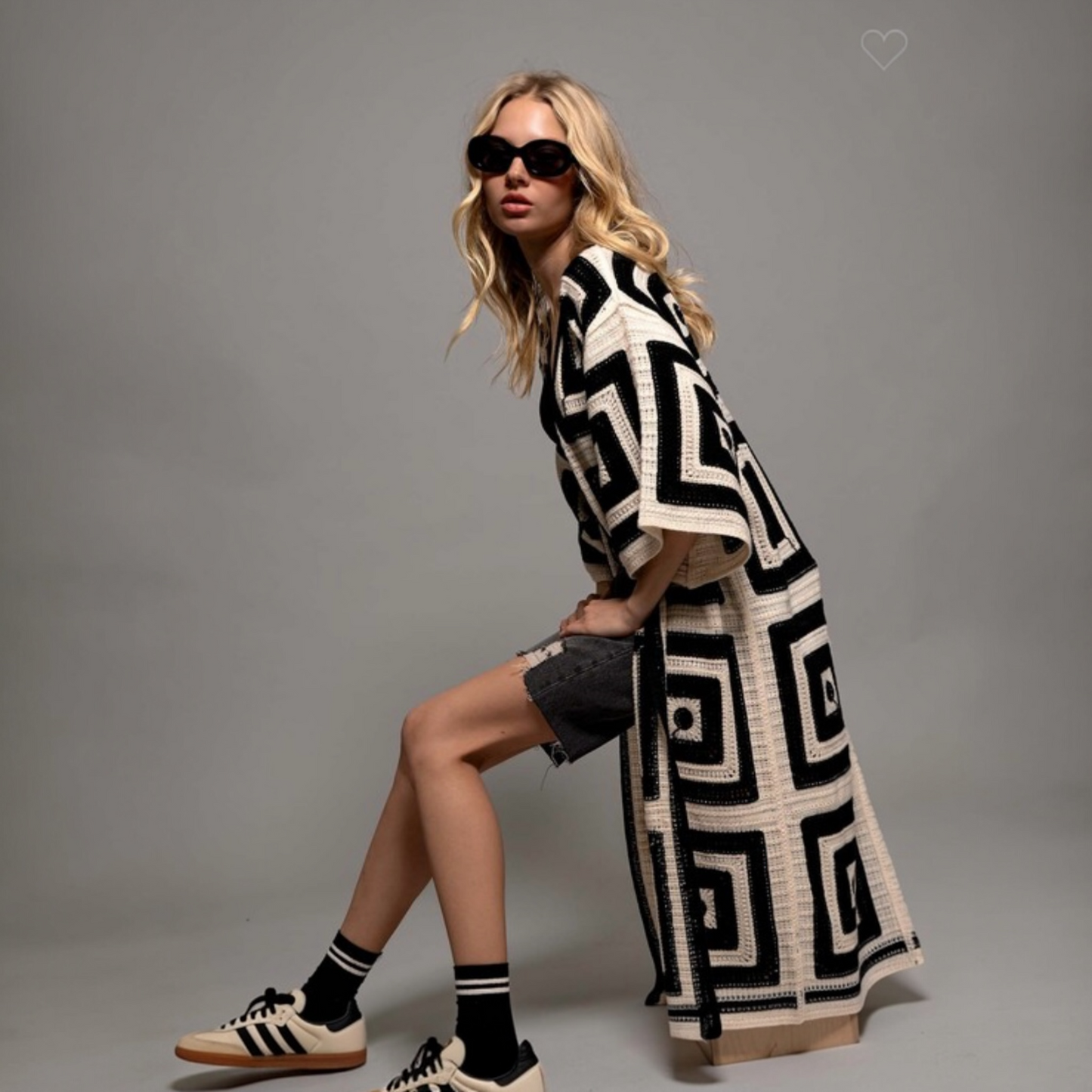 URBAN GEOMETRY KIMONO