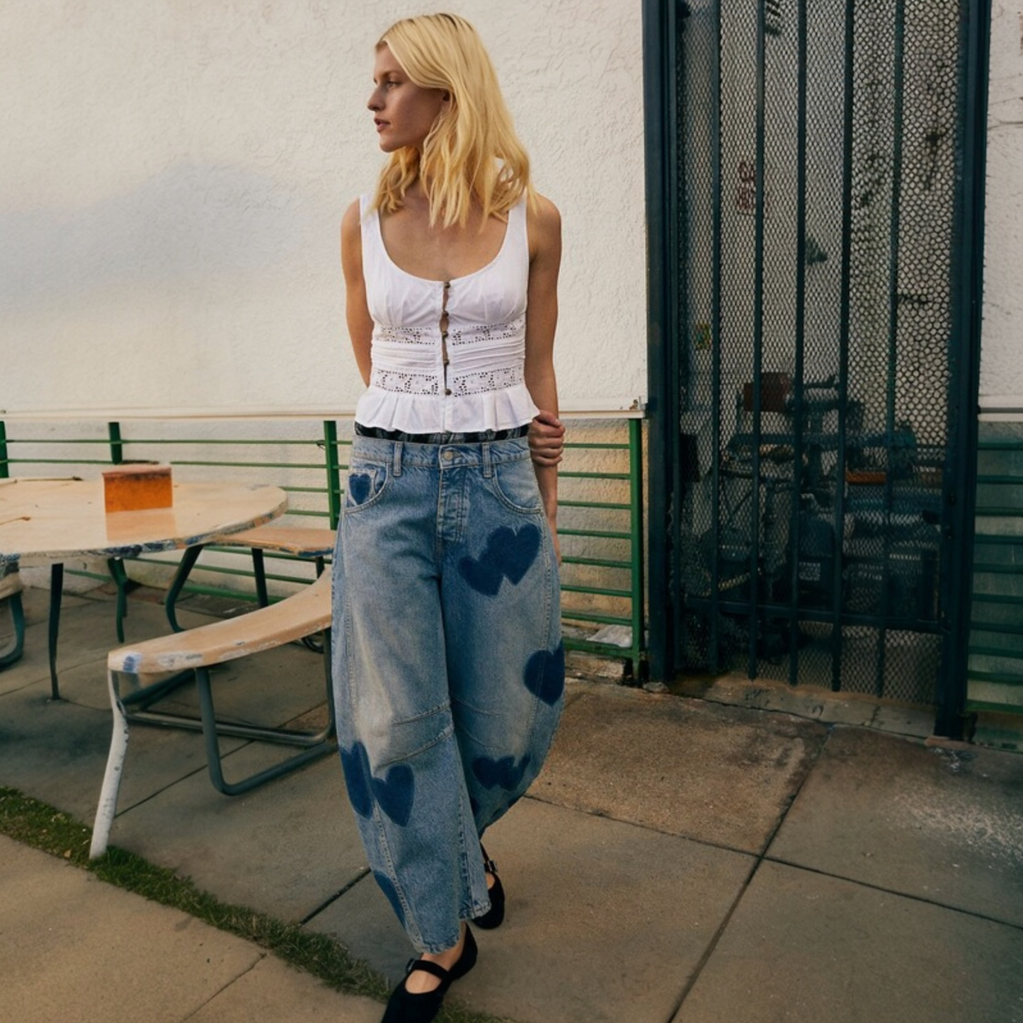 HEARTBREAKER BARREL JEANS