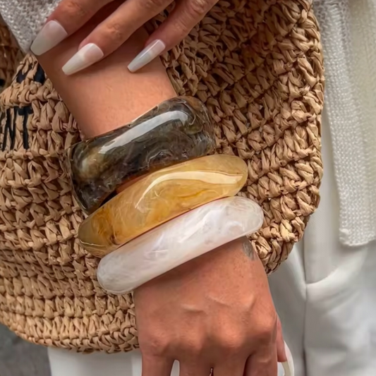 GOLDEN HOUR BANGLE STACK