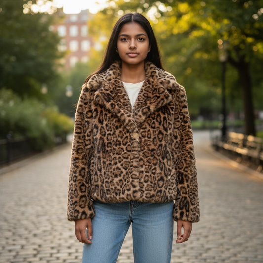 FIERCE AND FABULOUS FUR COAT