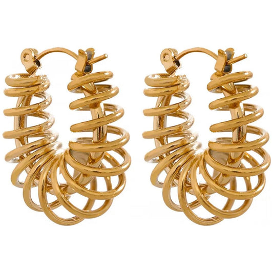 TWIRLY EARRINGS - Butterfly Alley Jewelry