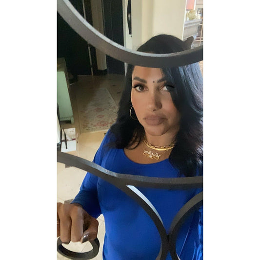 SAY MY NAME BLING NECKLACE - Butterfly Alley Jewelry