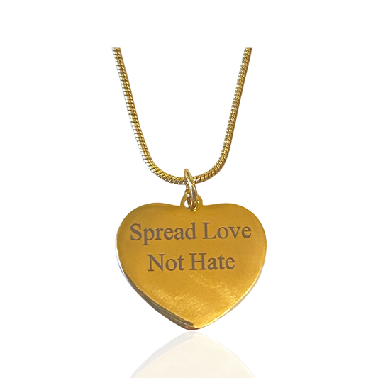 SPREAD LOVE NECKLACE - Butterfly Alley Jewelry