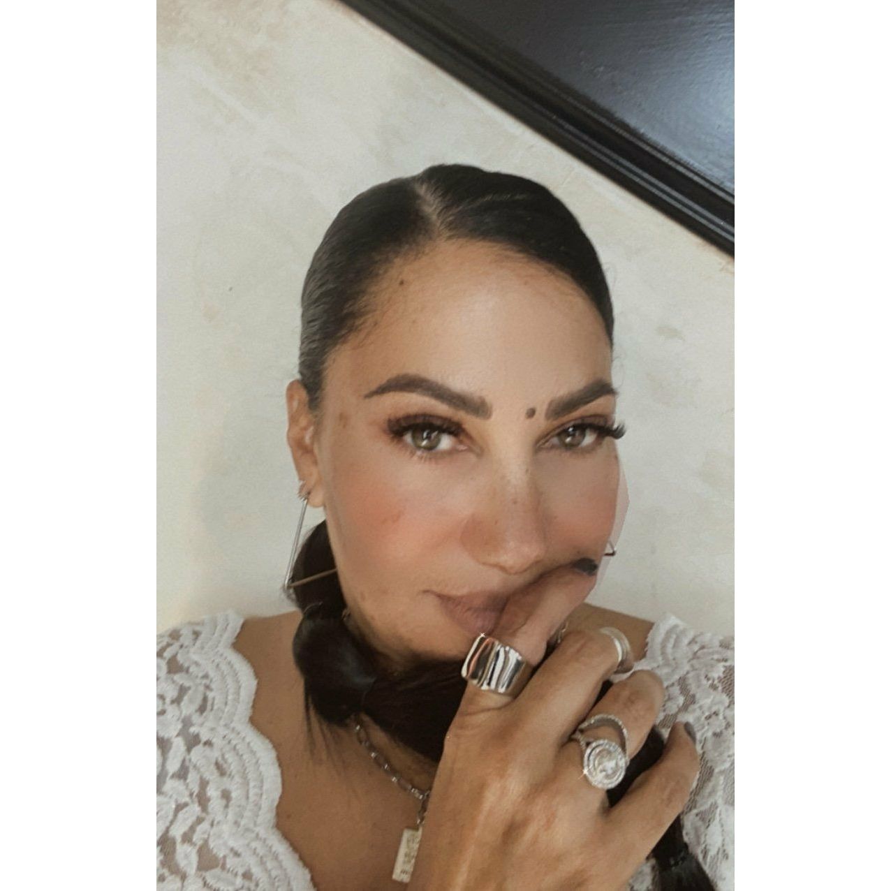 TRIANGLE HOOP EARRINGS - Butterfly Alley Jewelry