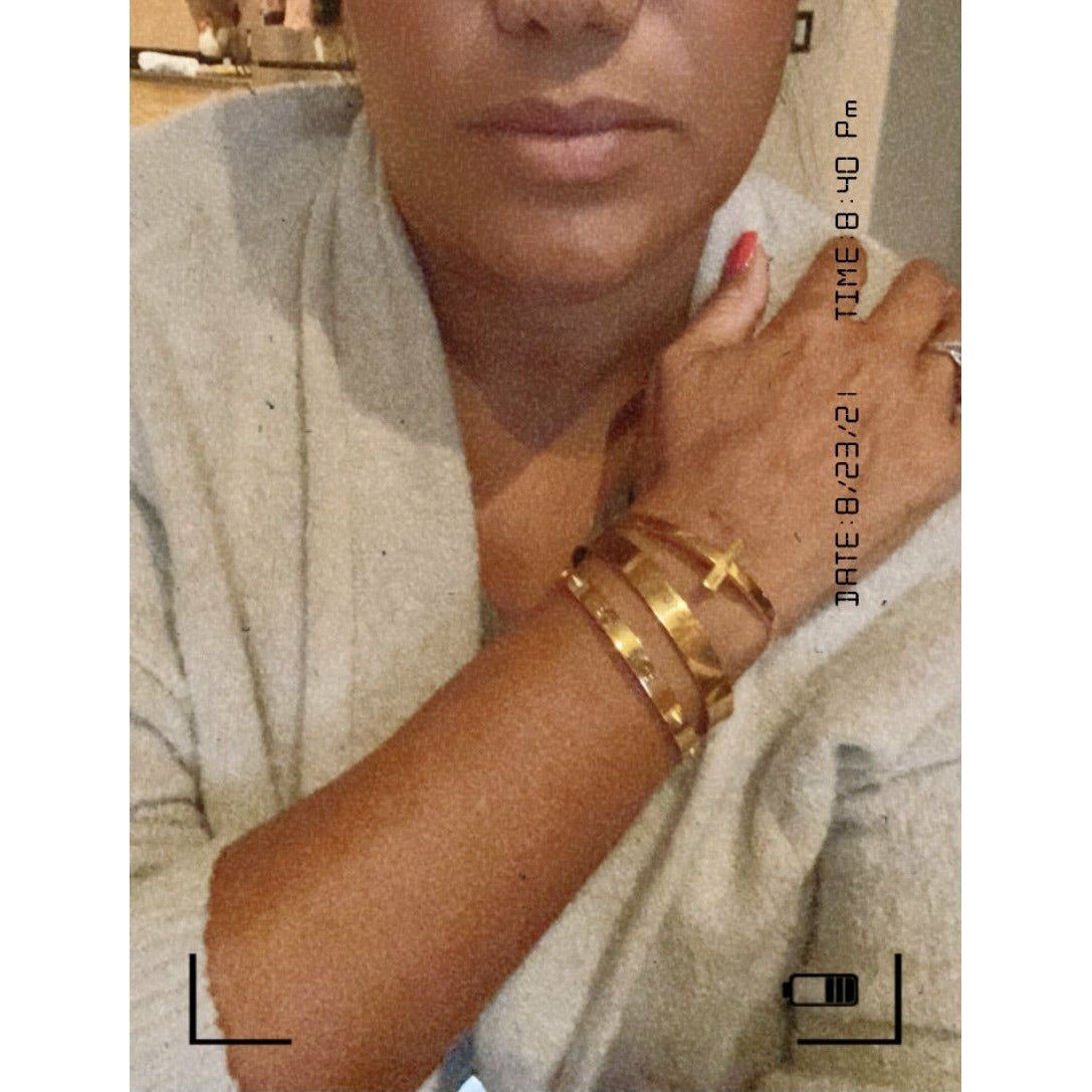 EVE CUFF BRACELET - Butterfly Alley Jewelry