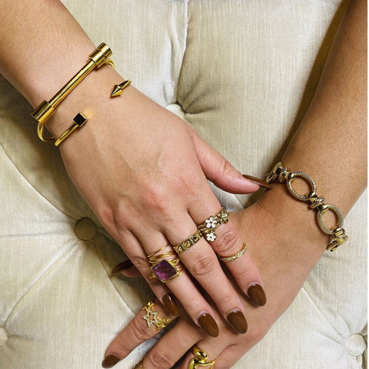 CAMILA STACKING RING - Butterfly Alley Jewelry