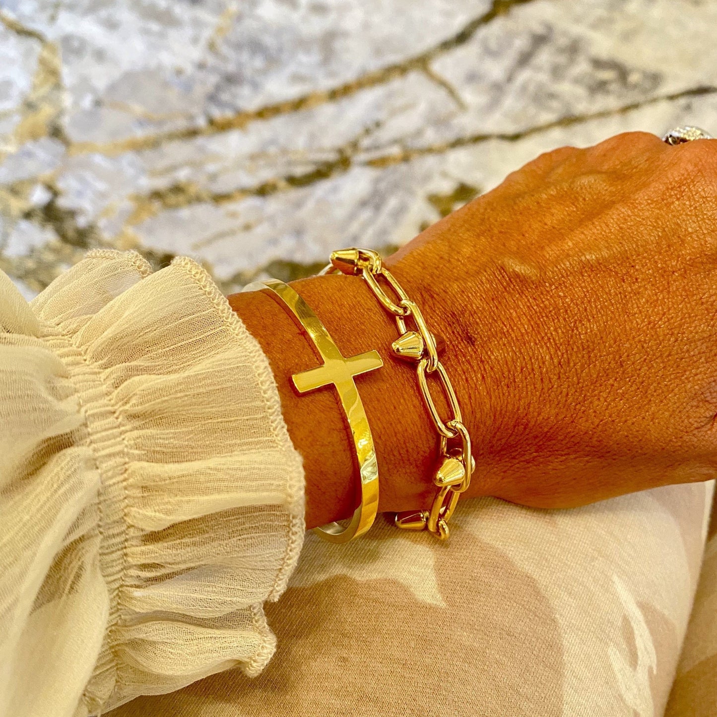 CHIC BIKER BABE BRACELET - Butterfly Alley Jewelry