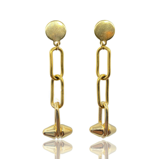 CHIC BIKER BABE EARRINGS - Butterfly Alley Jewelry