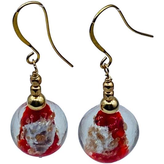 CRYSTAL BALL EARRINGS - Butterfly Alley Jewelry