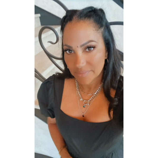 SANTANA GEM LIFE EXPOSED LAYERED NECKLACE - Butterfly Alley Jewelry