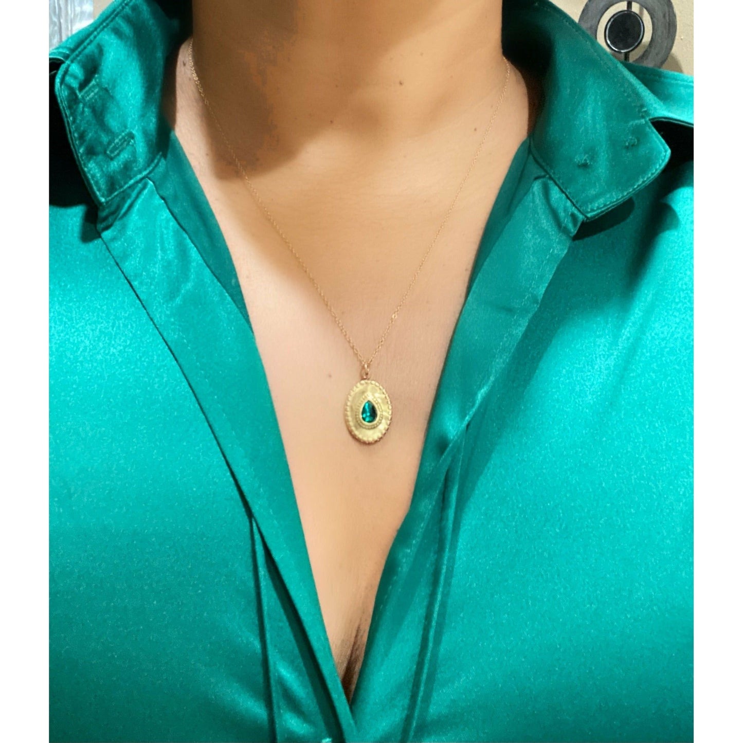 EMERALD CITY NECKLACE - Butterfly Alley Jewelry