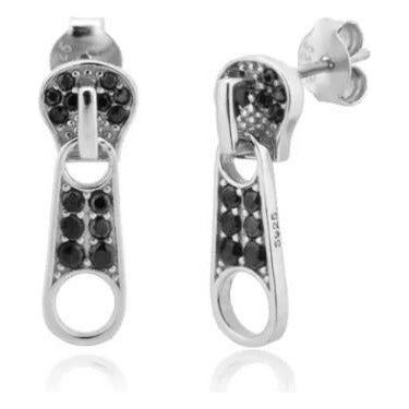 Zipper Earring – Trendy Fashion Accessories | Butterfly Alley Jewelry