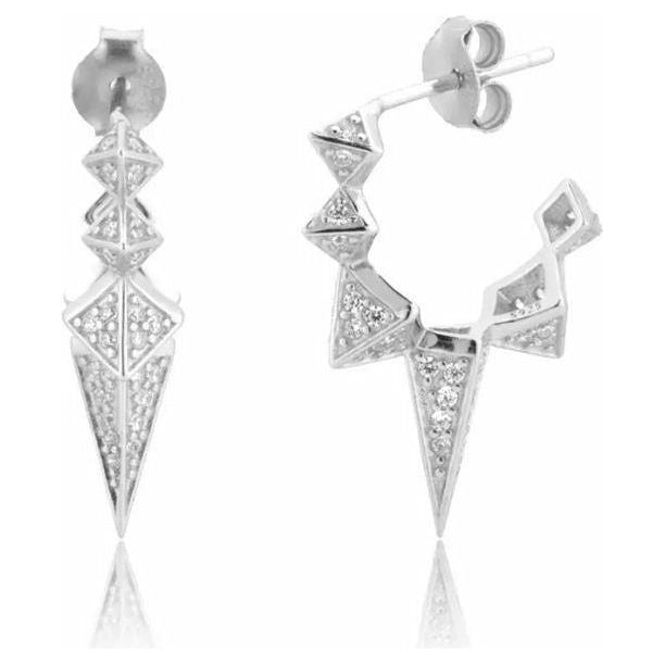 SPIKED PUNCH EARRINGS - Butterfly Alley Jewelry