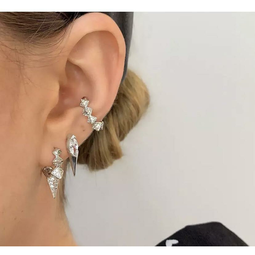 SPIKED PUNCH EARRINGS - Butterfly Alley Jewelry