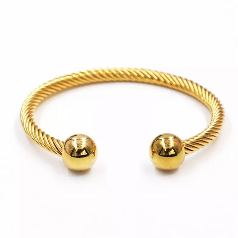 BRAXTON CUFF BRACELET - Butterfly Alley Jewelry
