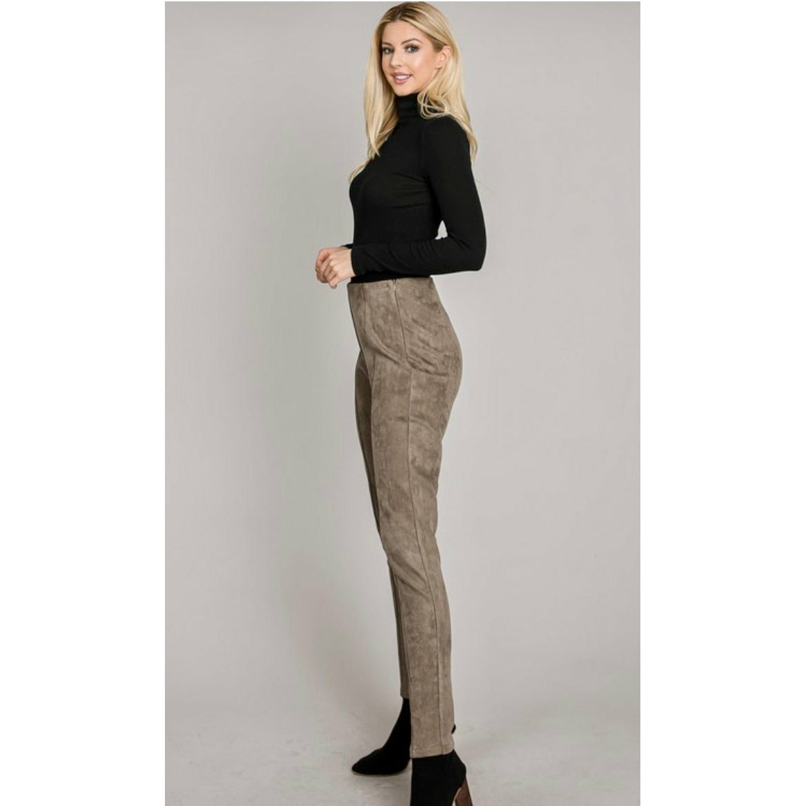 Shop Trendy Suede Pants for Women - Butterfly Alley Jewelry