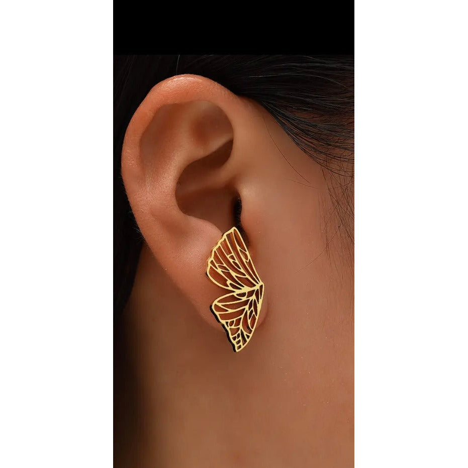 FLY GIRL EARRINGS - Butterfly Alley Jewelry