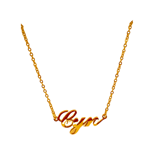 SAY MY NAME NECKLACE - Butterfly Alley Jewelry