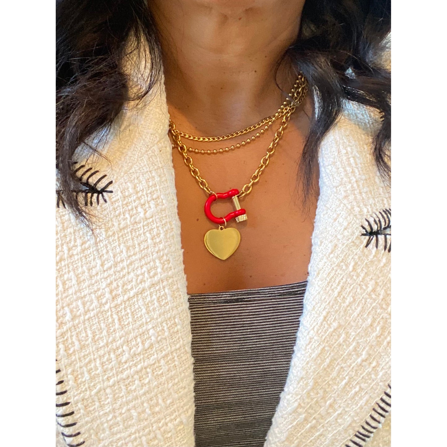LOVE LOCK NECKLACE - Butterfly Alley Jewelry