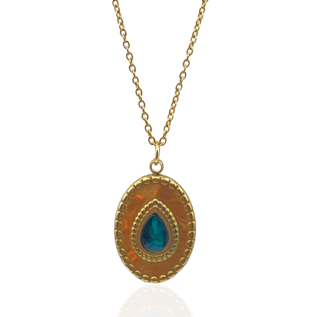 EMERALD CITY NECKLACE - Butterfly Alley Jewelry