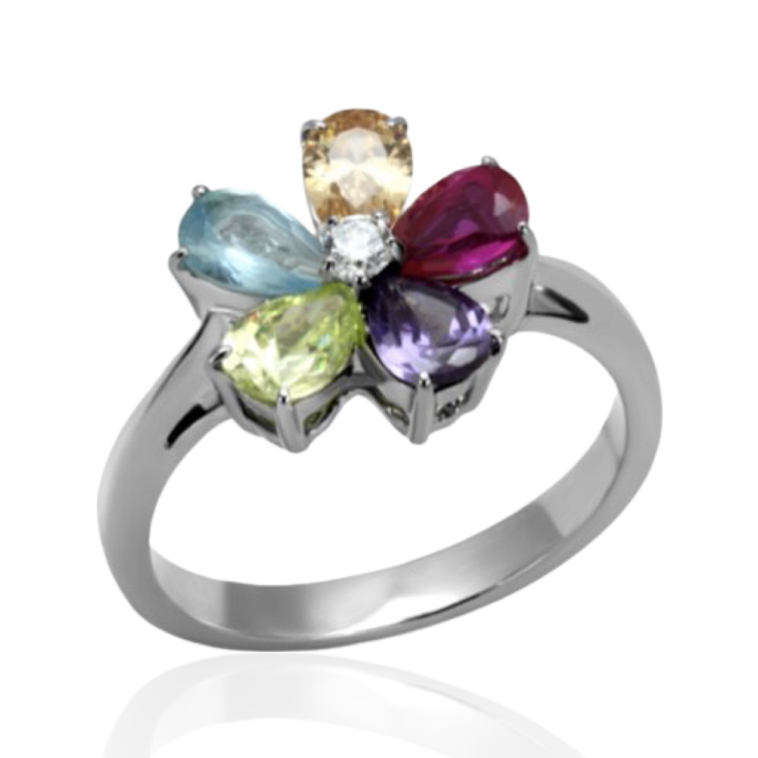 PETALS OF JOY RING - Butterfly Alley Jewelry