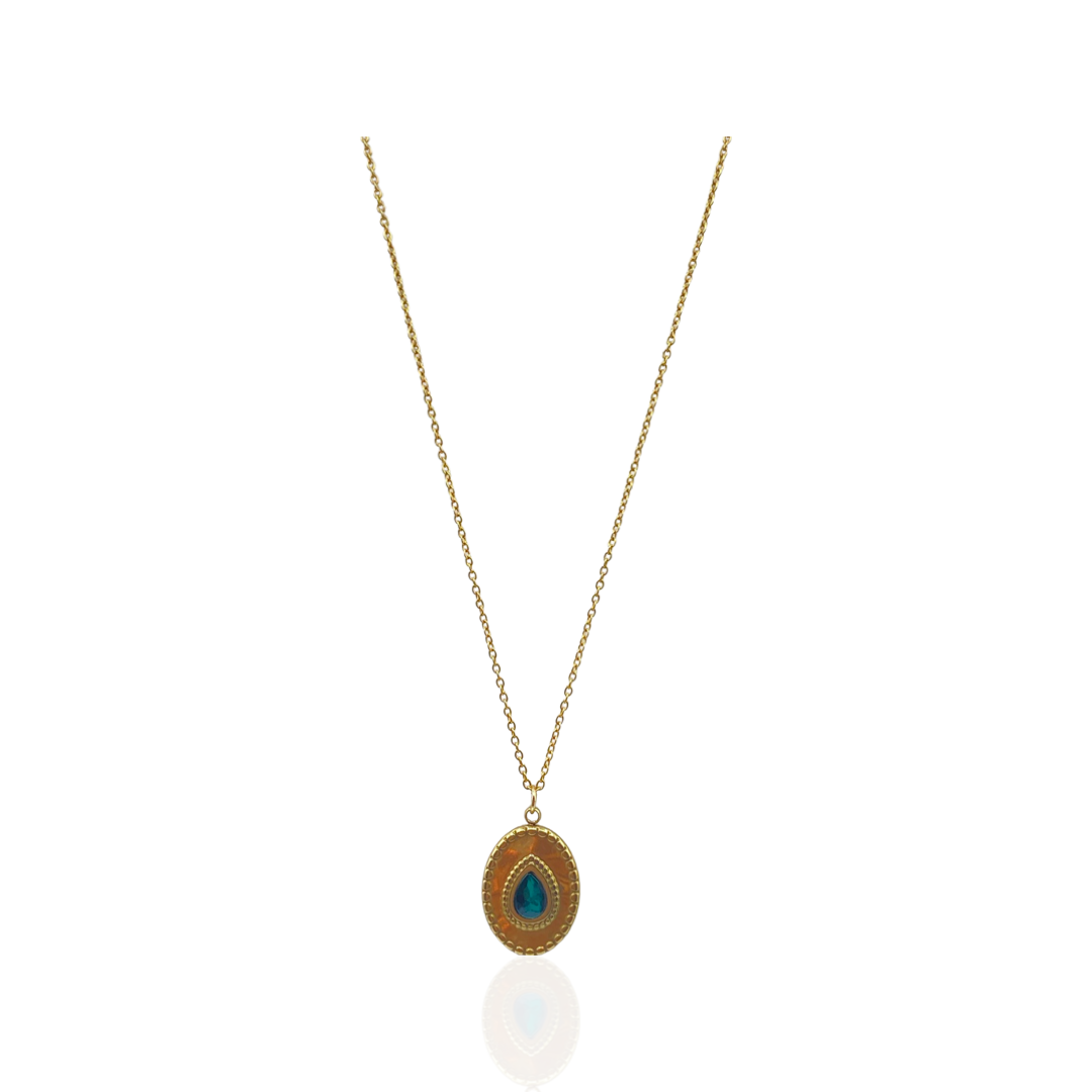 EMERALD CITY NECKLACE - Butterfly Alley Jewelry