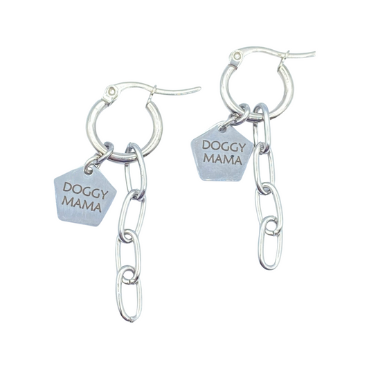 DOGGY MAMA EARRINGS - Butterfly Alley Jewelry