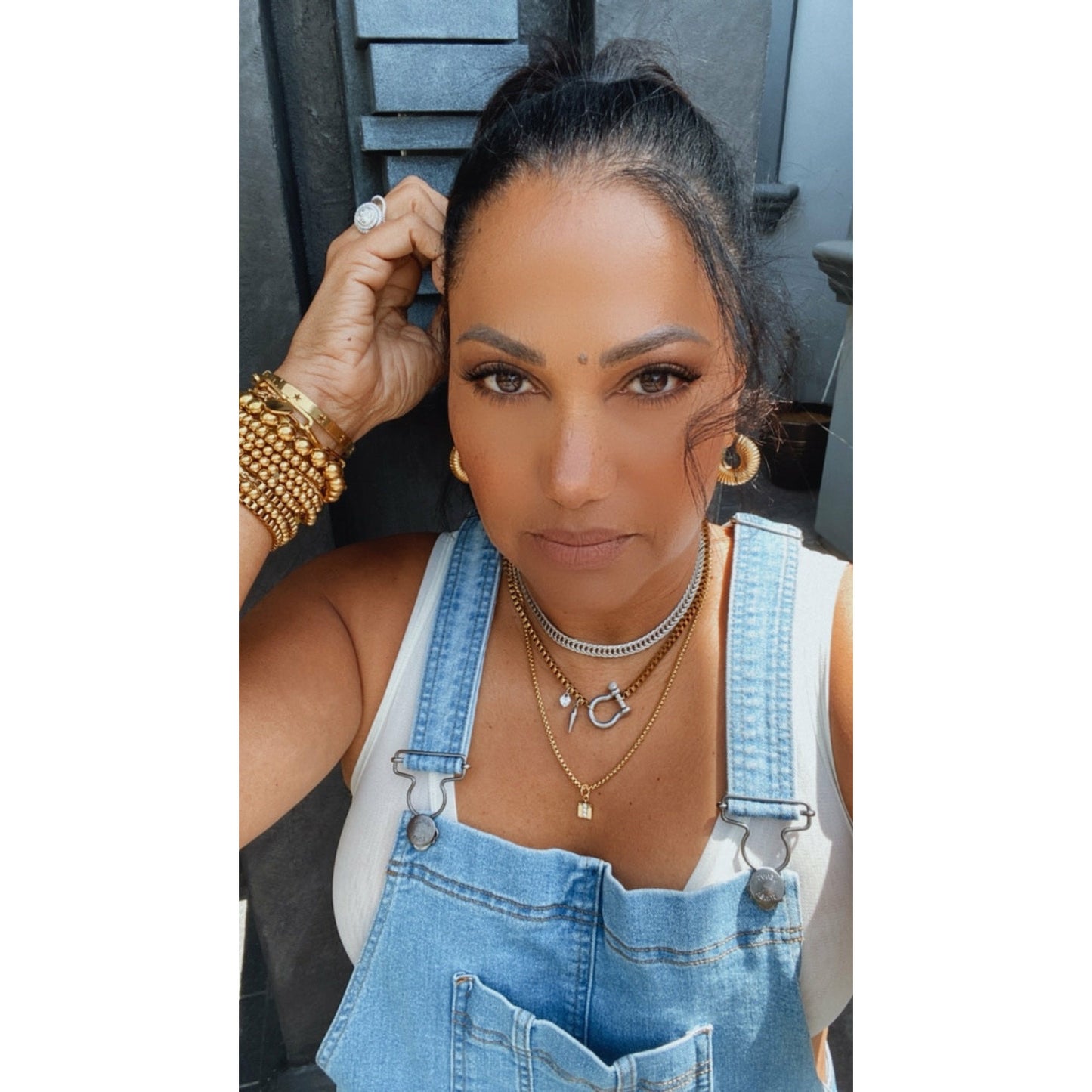 SANTANA ROLL THE DICE LAYERED NECKLACE - Butterfly Alley Jewelry